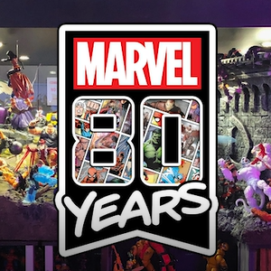 Check out Marvel Legend's epic 80th anniversary diorama: Castle Doom Invasion!