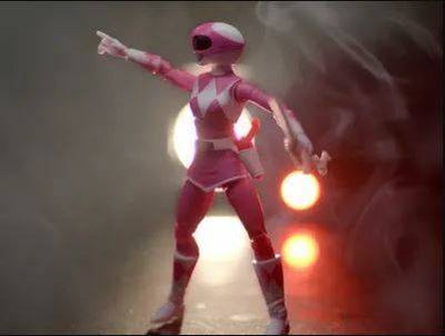 Watch Pink Ranger come to life in our model shop!